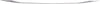 Grille Trim Compatible with ACURA TSX 2009-2010 Lower Painted-Silver ABS Sedan