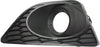 Fog Light Trim SET Compatible with 2010-2012 Ford Fusion Paint to Match Front, Driver and Passenger Side
