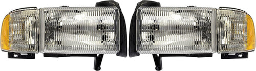 Dorman 1590121 Headlight Assembly for Select Dodge Models, 2 Pack
