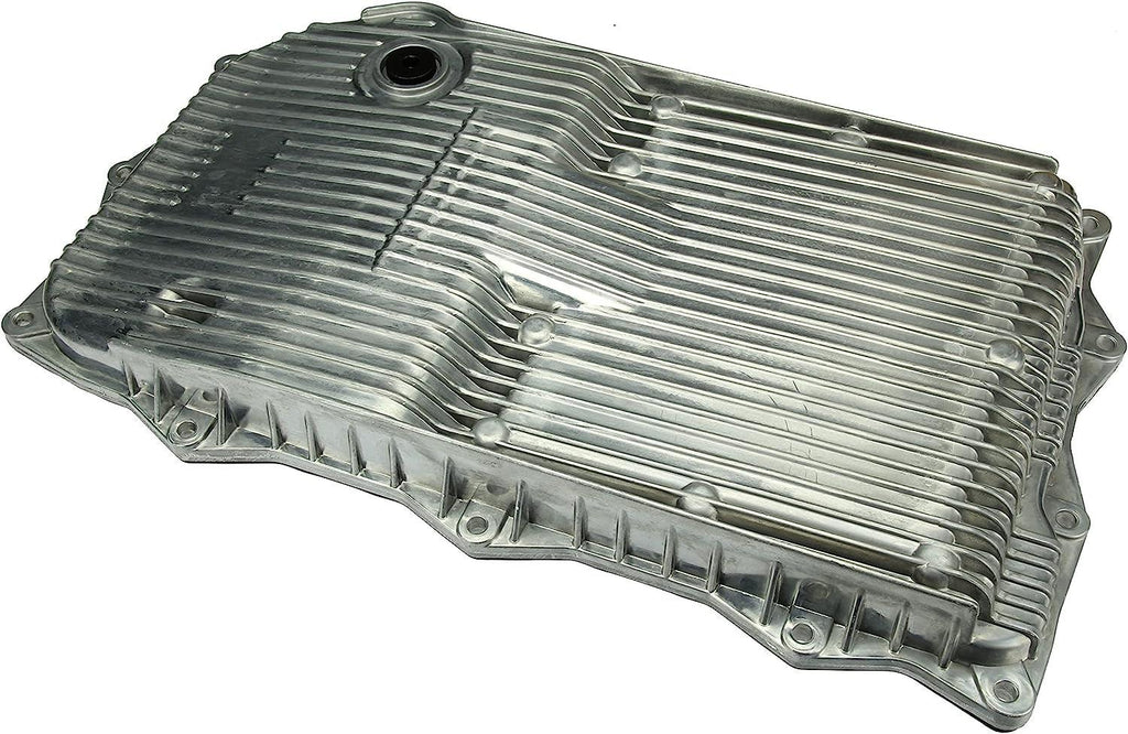 68225344AA Transmission Oil Pan & Filter Kit, Aluminum Construction with Replaceable Filter; Bolts Not Included