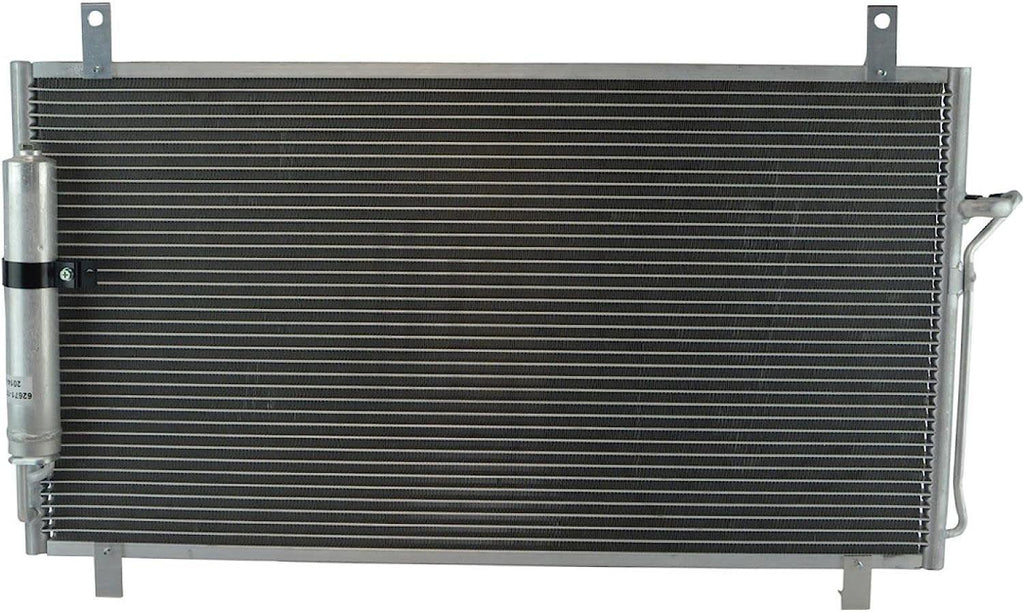 AC Condenser A/C Air Conditioning with Receiver Drier for 03-09 Nissan 350Z