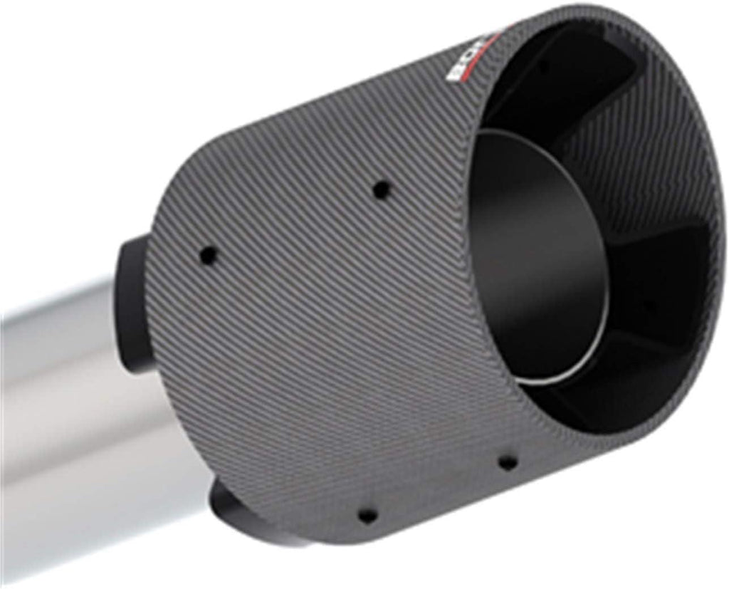 - 2020 Toyota Supra GR 3.0L I6 3In ATAK Catback Exhaust - Carbon Fiber Tips (140826CFBA)