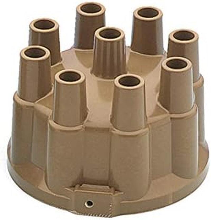 120123 Distributor Cap - Female - Socket Style - Tan