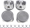 DNJ P343 Piston Set for 2011-2015 / Buick, Chevrolet/Cruze, Encore, Sonic, Trax / 1.4L / DOHC / L4 / 16V / 83Cid / LUJ, LUV/VIN 9, VIN B, VIN C
