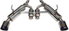 31014-KN001 Cat Back Exhaust (2017 Infiniti Q60 Dual Hi-Power Titanium Tip), 1 Pack