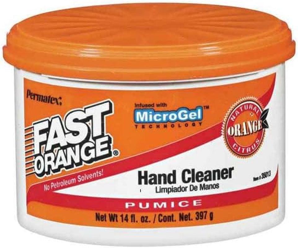 Permatex 35013 Fast Orange Pumice Cream Hand Cleaner, 14 Oz., Pack of 1