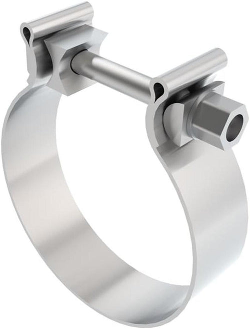 - 4In T-304 Stainless Steel Accuseal Single Bolt Band Clamp (18340)
