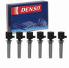 6 Pc DENSO Direct Ignition Coils Compatible with Ford Five Hundred 3.0L V6 2005-2007