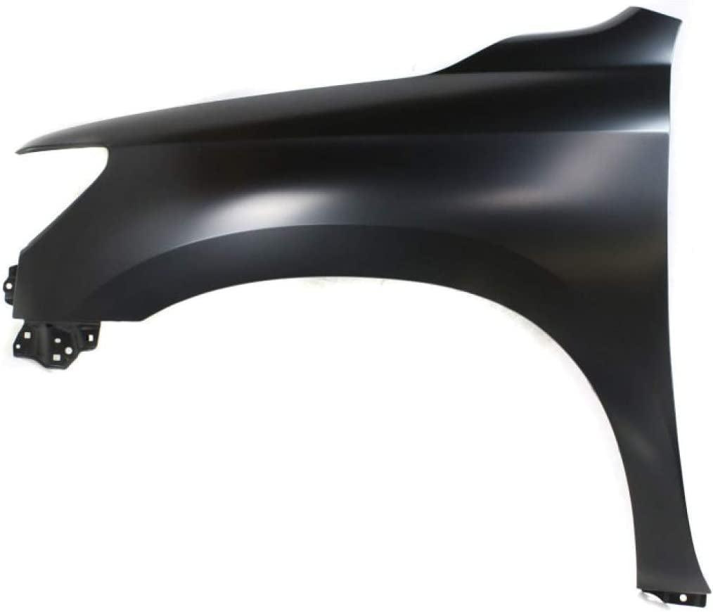 Compatible with Toyota Tundra 2007-2013 Front Fender Driver Side | Replacement for 538020C170 | TO1240217 | Trim: Limited/Sr5/Platinum/Base
