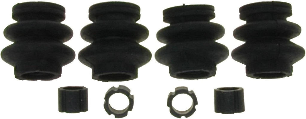 Professional 18K2448 Rear Disc Brake Caliper Rubber Bushing Kit with Seals and Bushings