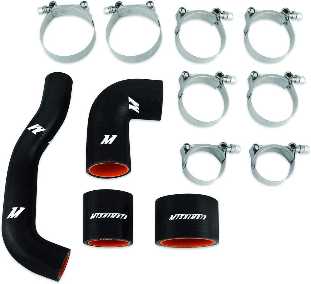 MMHOSE-SUBJ-INT4BK Silicone Intercooler Hoses Compatible with Subaru STI JDM 2004-2007 Black