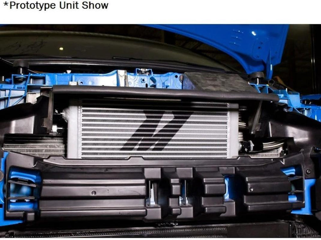 MMOC-RS-16SL Oil Cooler Heat Exchanger Kit Compatible with Ford Focus RS 2016-2018 Sleek Silver