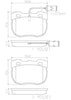 Brembo Front Disc Brake Pad Set for Discovery, Range Rover (P44004N)