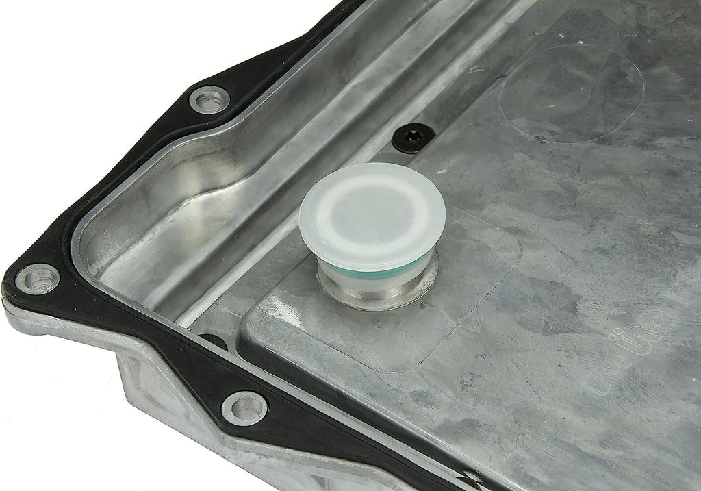 68225344AA Transmission Oil Pan & Filter Kit, Aluminum Construction with Replaceable Filter; Bolts Not Included