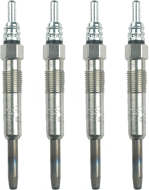 Premium Set of 4 Diesel Glow Plugs for Volkswagen Beetle Golf Jetta Passat 1.9L L4