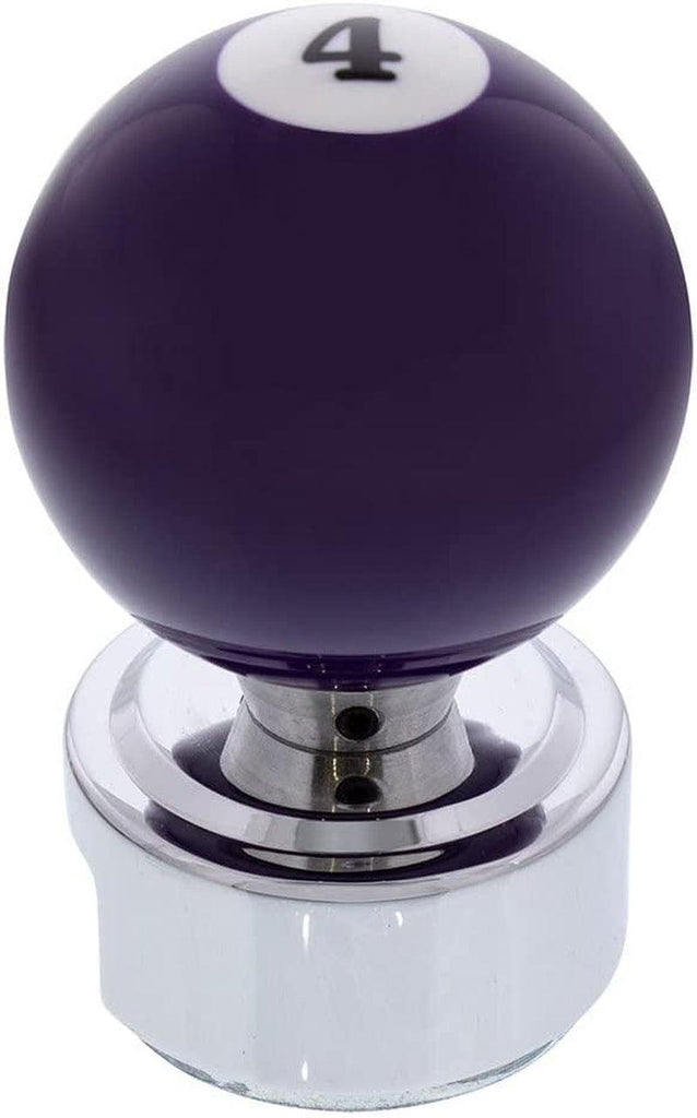 70765 Number "4" Pool Ball Gearshift Knob for 13/15/18 Speed Eaton Style Shifters