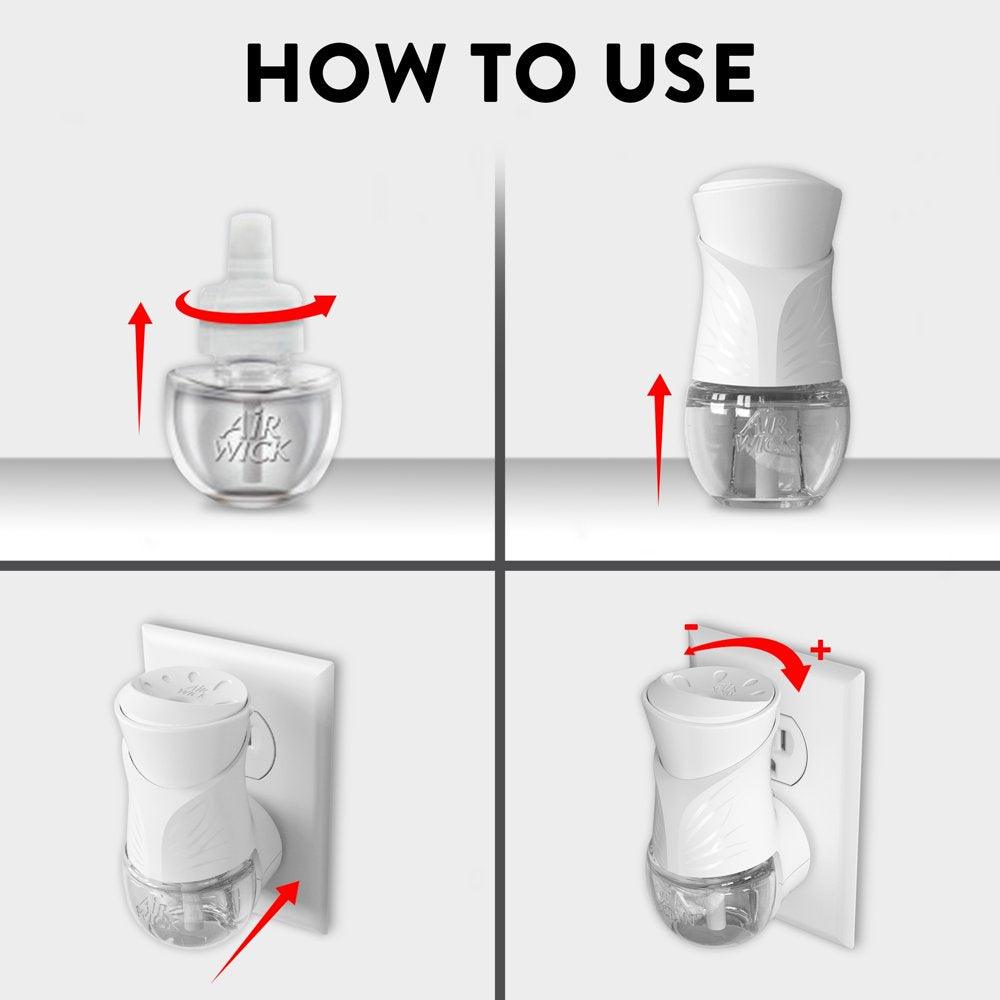 Plug in Scented Oil Refill, 7 Ct, Lavender, Air Freshener, Essential Oils