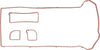 Engine Valve Cover Gasket Set for Fusion, Transit Connect+More 15-10723-01