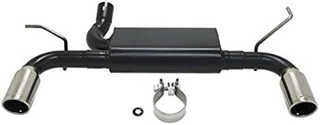 817729 12-18 Jeep Wrangler Jk 3.6L Fii Axle-Back Exhaust System Dor 4, Black