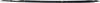 Grille Trim Set of 2 Compatible with 2017-2020 Honda Civic Left Driver and Right Passenger Painted Black