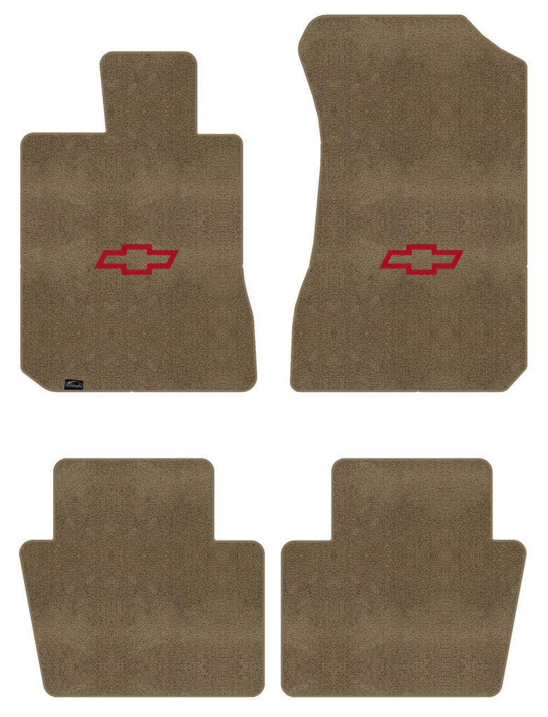 Lloyd Ultimat Front & Rear Mats for '73-77 Laguna W/Red Chevy Outline Bowtie