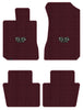 Lloyd Luxe Front & Rear Mats for '73-77 Chevy Malibu W/Silver on Black SS 396