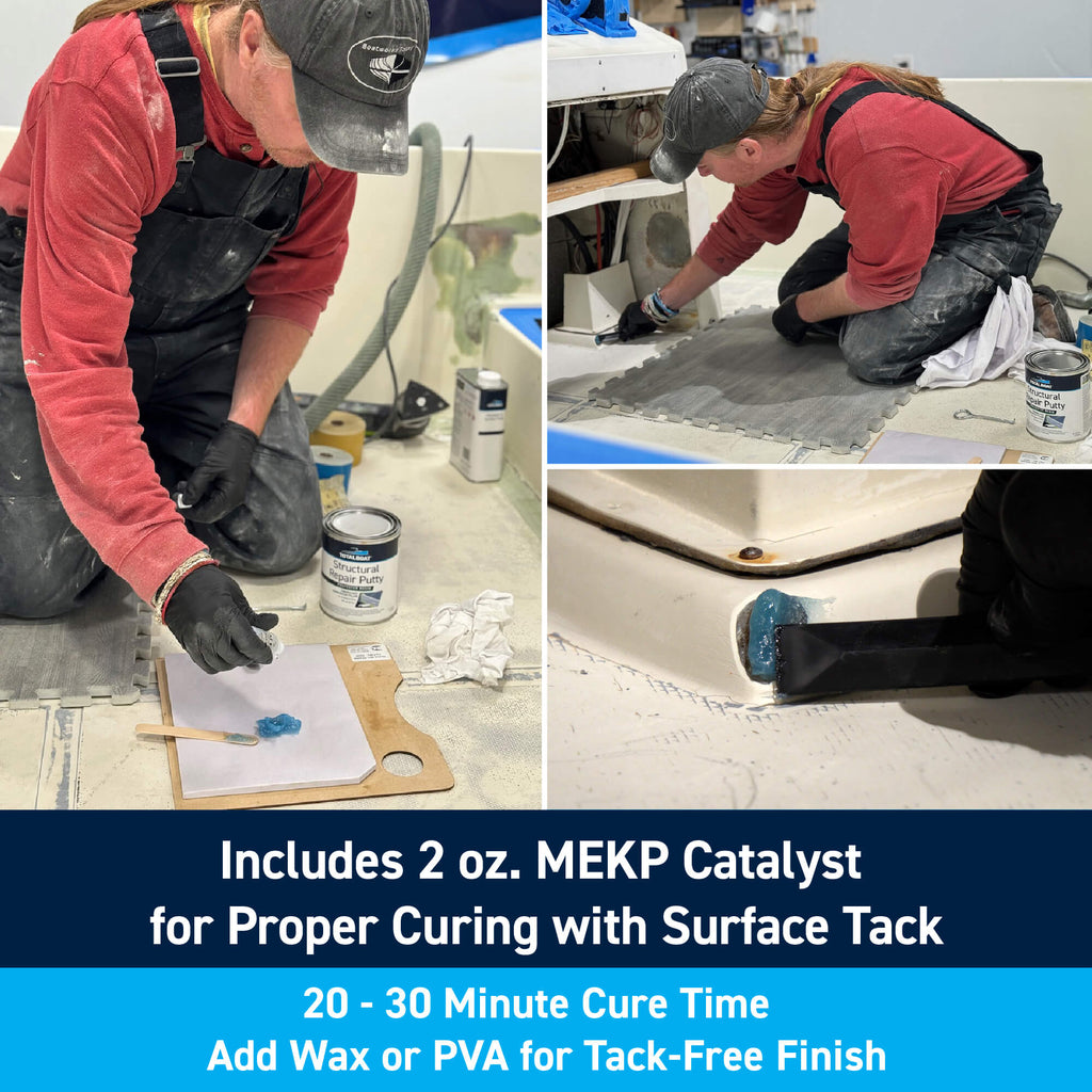 Polyester Structural Marine Repair Putty