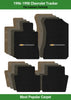 Lloyd Ultimat Front & Rear Mats for '96-98 Chevy Tracker W/Chevy Bowtie & Word