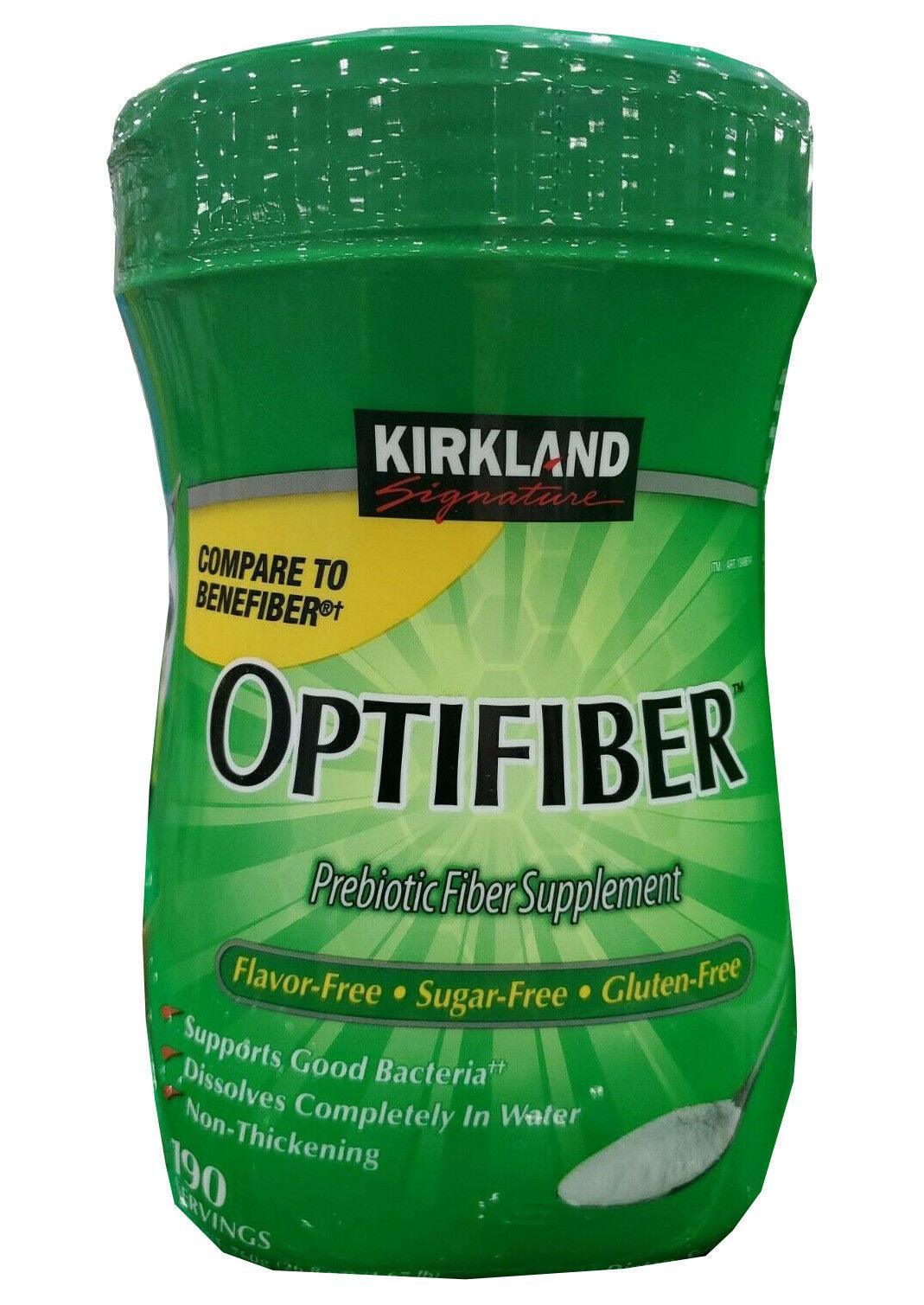 Optibiber 🔥 Kirkland Signature OPTIFIBER Natural Prebiotic Fiber 26.8Oz 190 ...