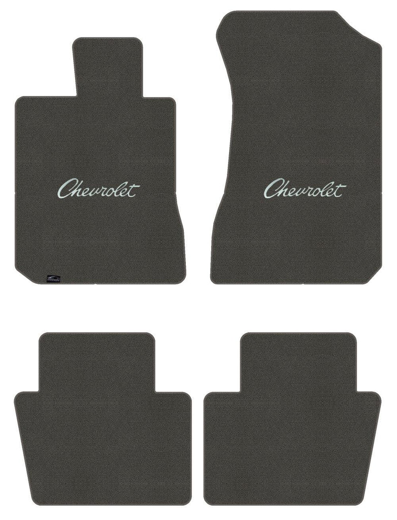 Lloyd Loop Front & Rear Mats for '72-76 Bel Air W/Red Chevy Letters