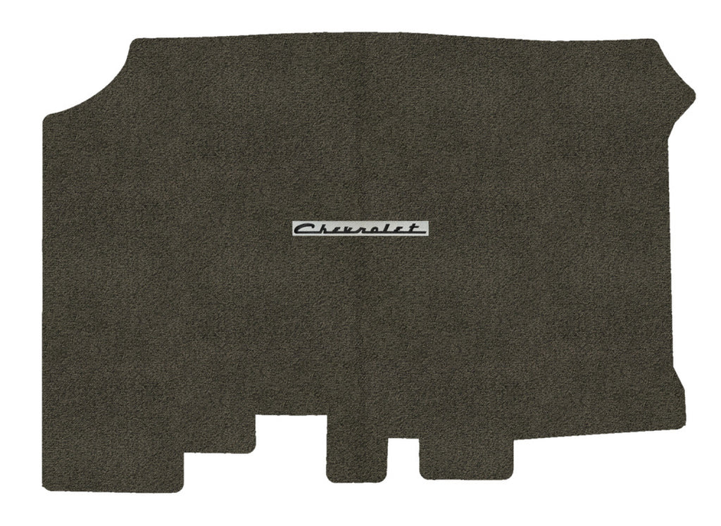 Lloyd Ultimat Trunk Carpet Mat for '58 Chevy Bel Air W/Black on Silver Chevy