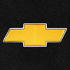 Lloyd Luxe Front Carpet Mats for '06-07 Chevy Malibu W/Gold Chevy Bowtie 1 Logo