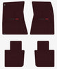 Lloyd Velourtex Front & Rear Mats for '68-69 Chevy Malibu W/Black/Red Malibu SS