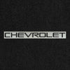 Lloyd Berber Front & Rear Mats for '90-94 Chevy Lumina W/Chevy Black on Silver