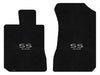 Lloyd Ultimat Front Mats for '72-76 Chevy Bel Air W/Silver on Black SS 396
