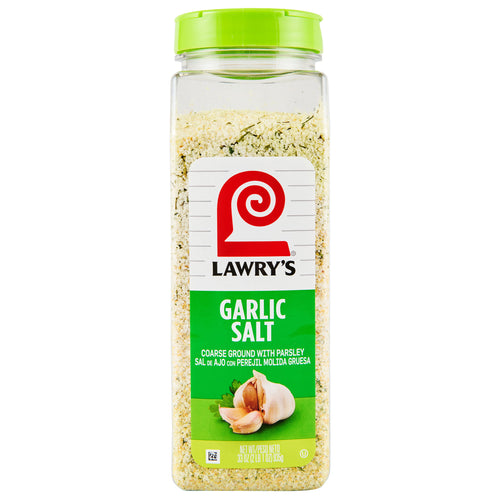 Lawry's Coarse Ground Garlic Salt with Parsley, 33 oz