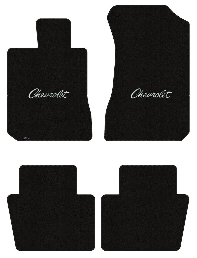 Lloyd Loop Front & Rear Mats for '72-76 Bel Air W/Red Chevy Letters