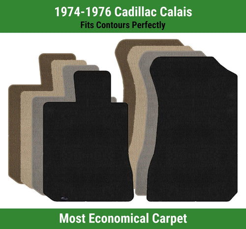Lloyd Velourtex Front Row Carpet Mats for 1974-1976 Cadillac Calais