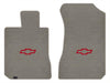 Lloyd Velourtex Front Mats for '72-76 Chevy Bel Air W/Red Chevy Outline Bowtie
