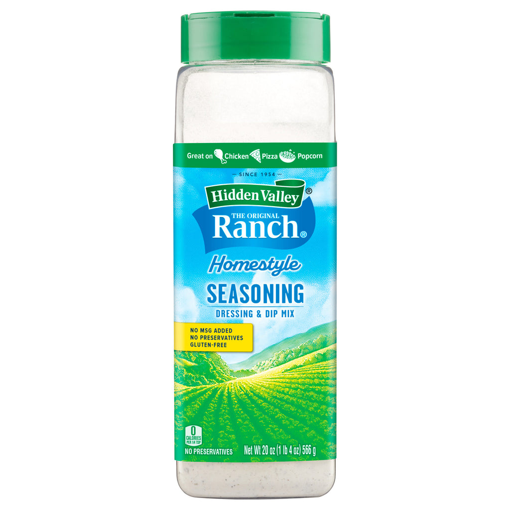 Hidden Valley Ranch Homestyle Seasoning, Dip and Salad Dressing Mix, 20 oz