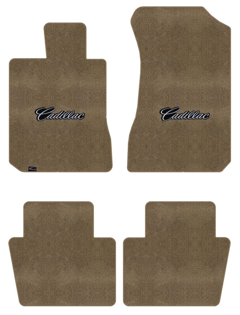 Lloyd Ultimat Front & Rear Mats for '74-76 Calais W/Silver on Black Cadillac