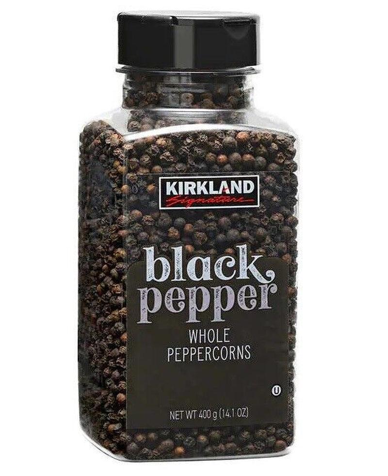 Kirkland Signature Whole Black Pepper Peppercorn 14.1 Oz