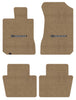 Lloyd Ultimat Front & Rear Mats for '84-85 Accord W/Silver & Black Honda H & Wor