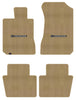 Lloyd Ultimat Front & Rear Mats for '84-85 Accord W/Silver & Black Honda H & Wor