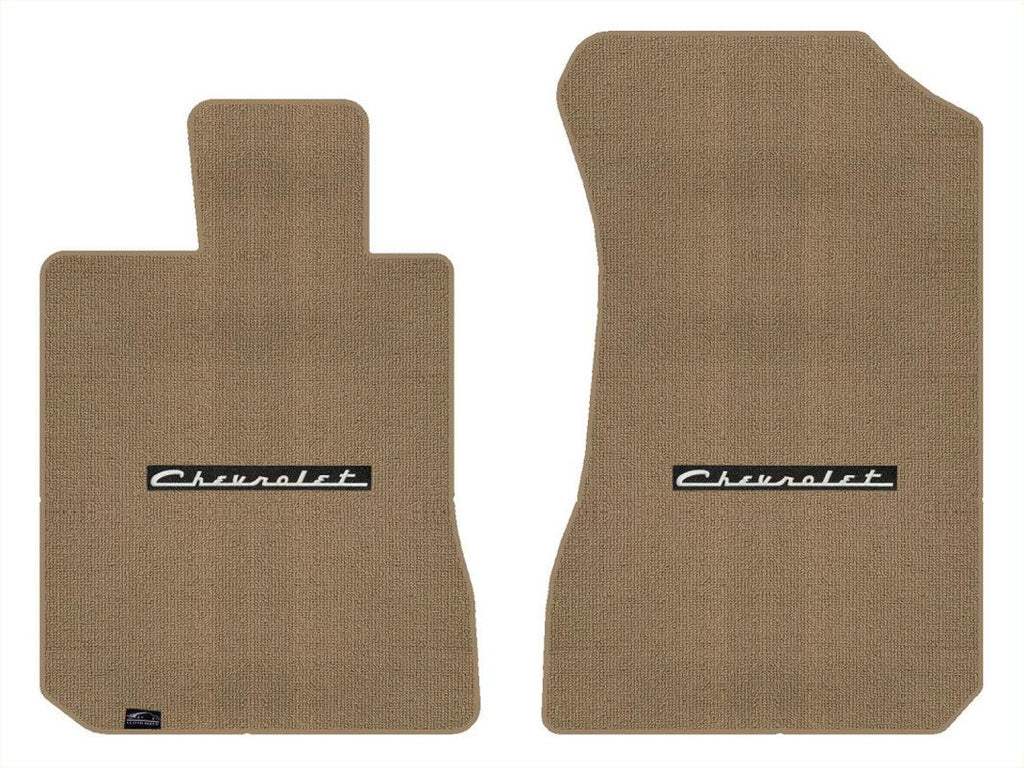 Lloyd Berber Front Carpet Mats for '69-71 Chevy Bel Air W/Silver on Black Chevy