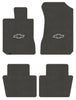 Lloyd Loop Front & Rear Mats for '72-76 Caprice W/Silver Outline Chevy Bowtie