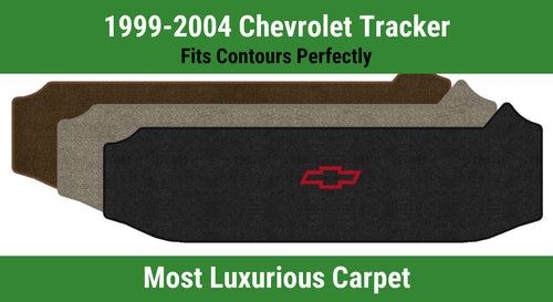 Lloyd Luxe Small Cargo Mat for '99-04 Chevy Tracker W/Red Chevy Outline Bowtie