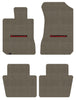 Lloyd Ultimat Front & Rear Mats for '72-76 Chevy Bel Air W/Red on Black Chevy