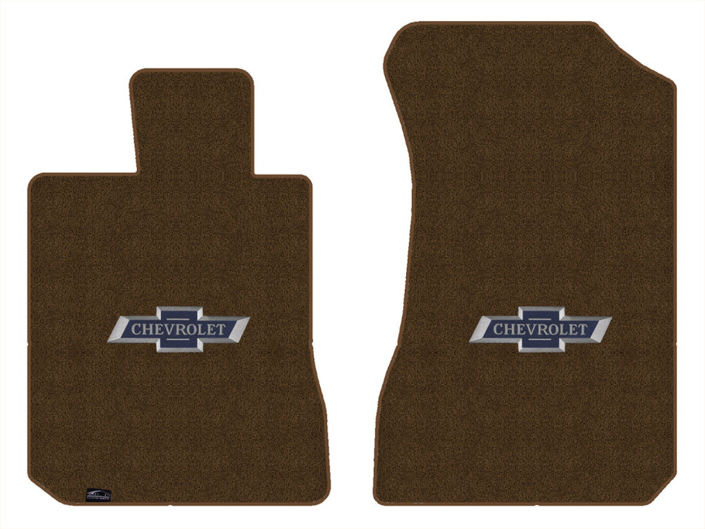 Lloyd Luxe Front Carpet Mats for '72-76 Chevy Caprice W/Centennial Bowtie Logo