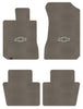 Lloyd Loop Front & Rear Mats for '99-04 Tracker W/Silver Outline Chevy Bowtie